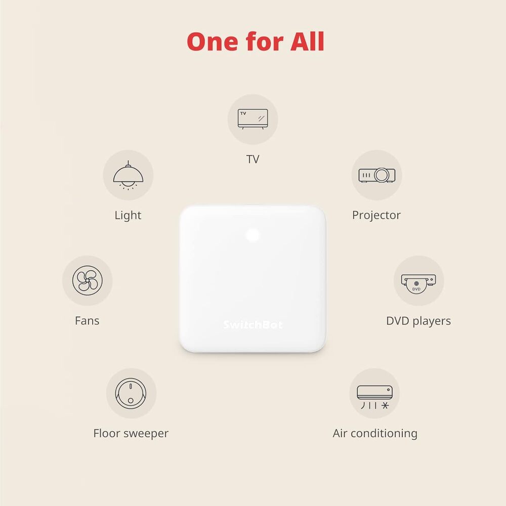 SwitchBot Hub Mini Smart IR Remote WiFi Alexa Google Home Control - Picture 3 of 8